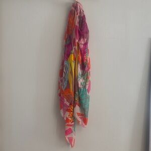 Talbots Multicolor Floral Curtain